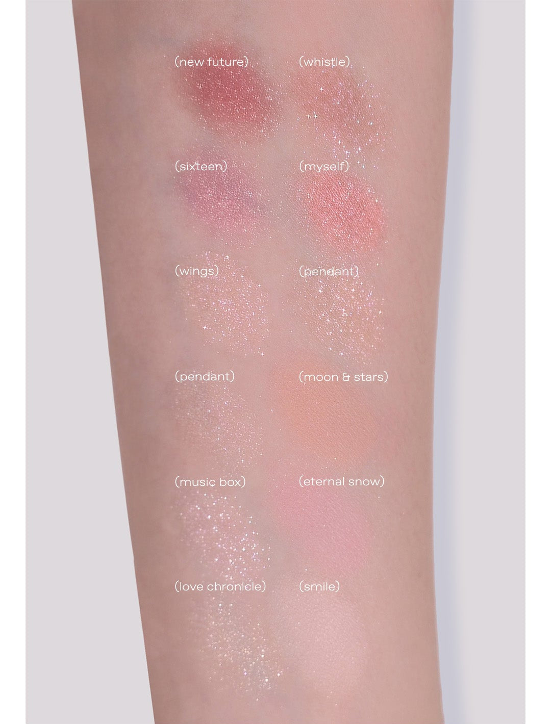 [glow] anime eyeshadow palette #fullmoon