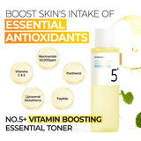 [Numbuzin] No.5+ Vitamin Boosting Essential Toner