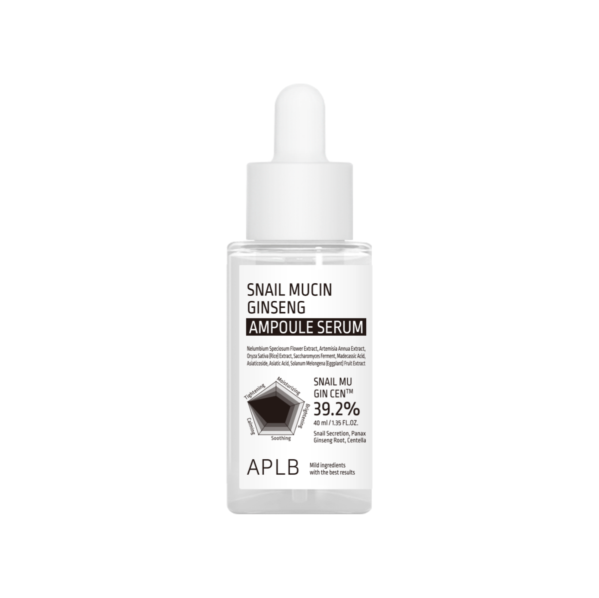 [APLB] Snail Mucin Ginseng Ampoule Serum