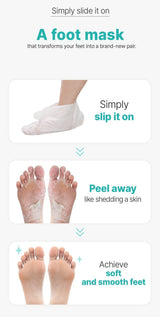 [Ariul] Smooth & Pure Foot Peeling Mask Softening (2 Pairs)