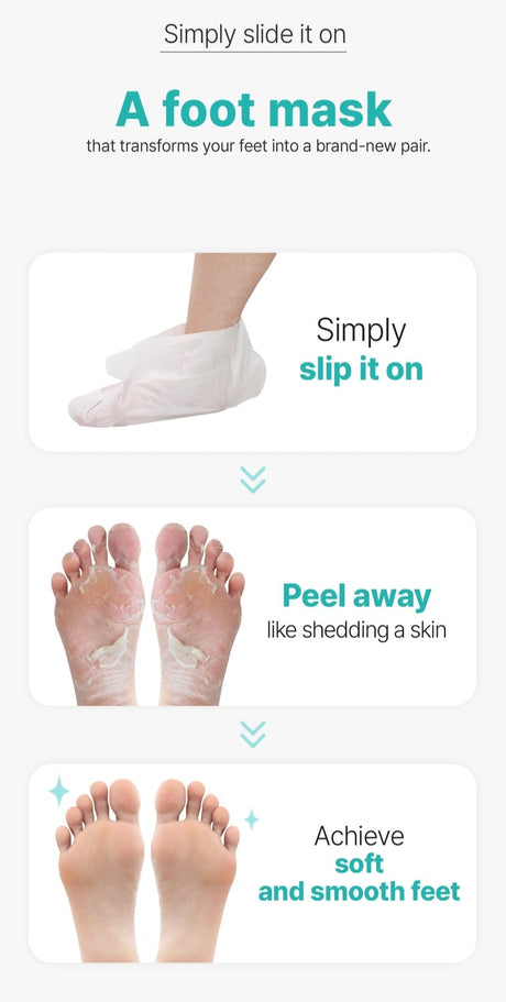 [Ariul] Smooth & Pure Foot Peeling Mask Calming (2 Pairs)