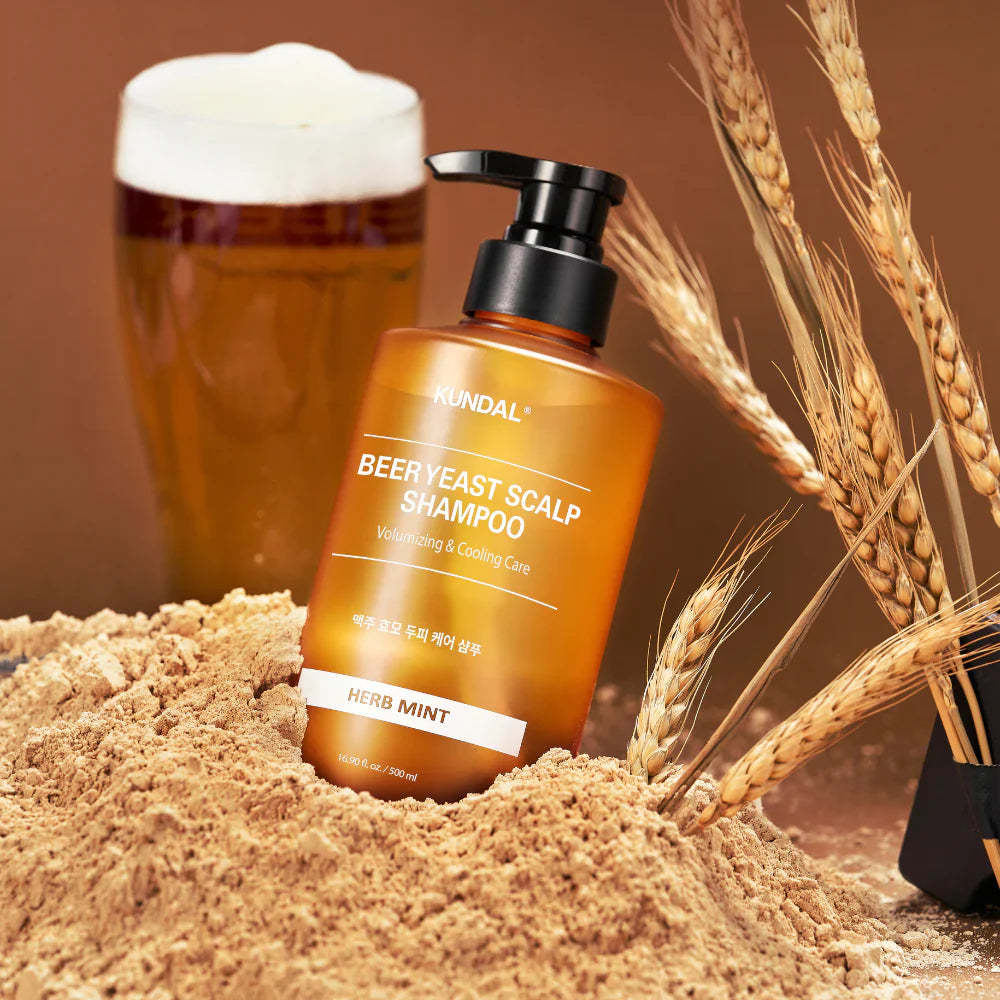 [Kundal] Beer Yeast Scalp Shampoo (Herb Mint)