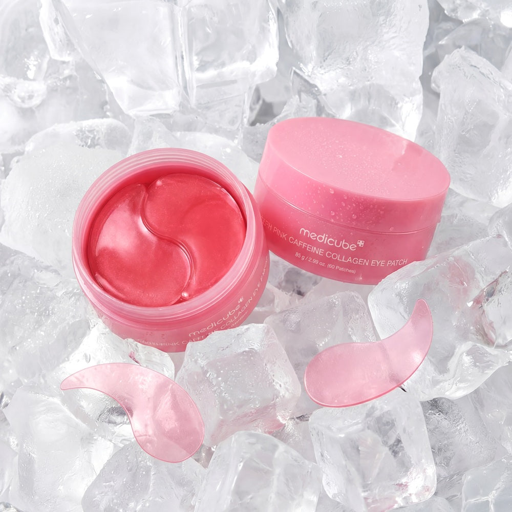 [medicube] PDRN Pink Caffeine Collagen Eye Patch