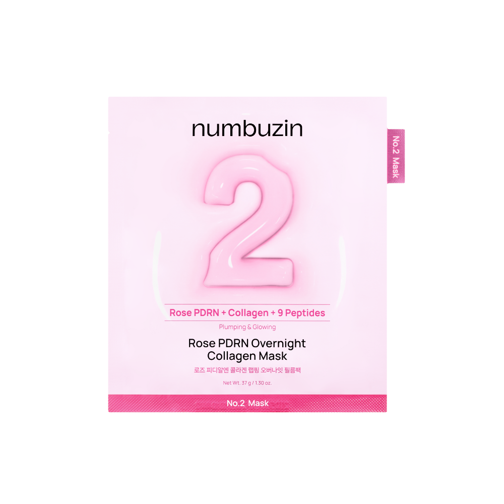[Numbuzin] No.2 Rose PDRN Overnight Collagen Mask (1ea)