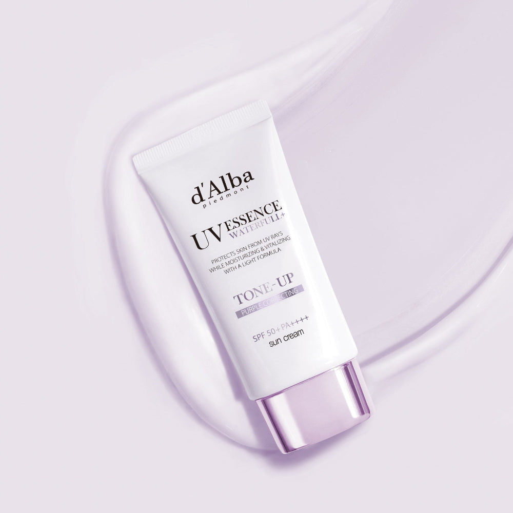 [d'Alba] Waterfull Purple Correcting Tone-Up Sun Cream