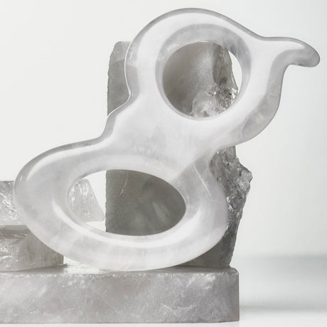 [glow] natural rock quartz detox gua sha