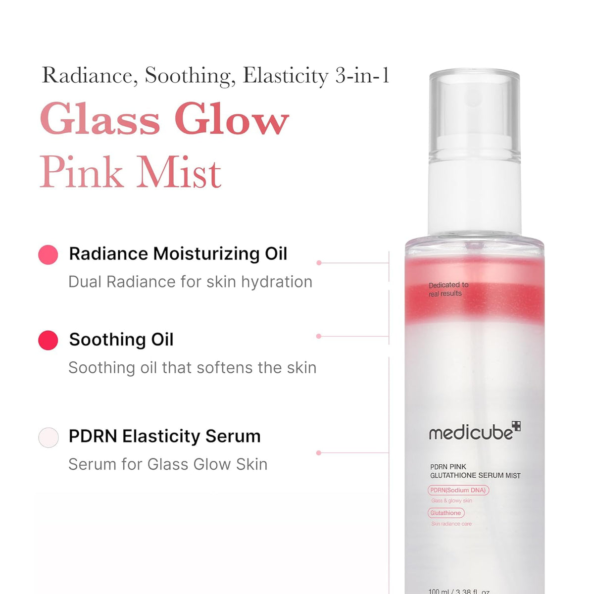 [medicube] PDRN Pink Glutathione Serum Mist