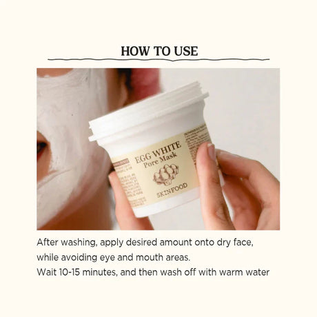 [Skinfood] Egg White Pore Mask
