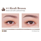 Unleashia Shaper Defining Eyebrow Pencil sävy 2 Kraft Brown
