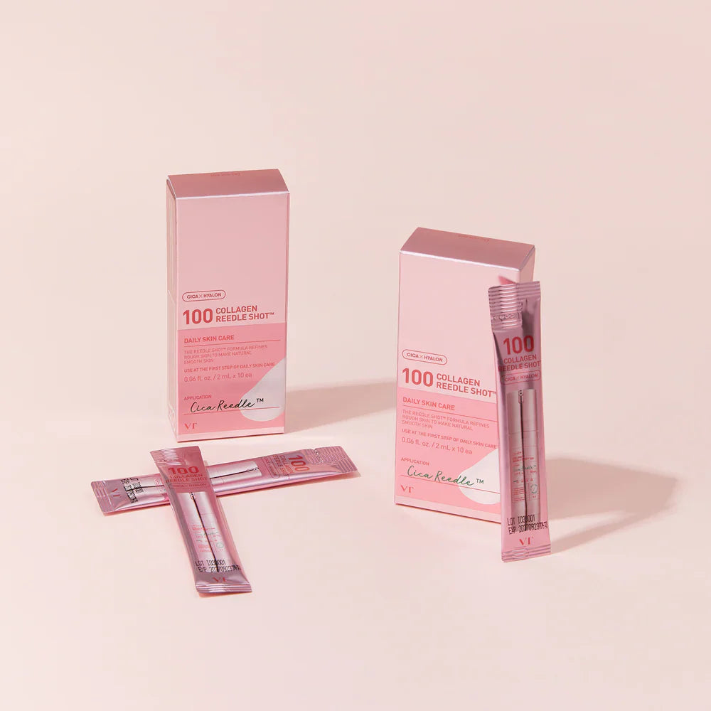 [VT Cosmetics] Collagen Reedle Shot 100 Stick Pouch (10pcs)